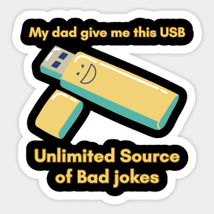 USB! Sticker